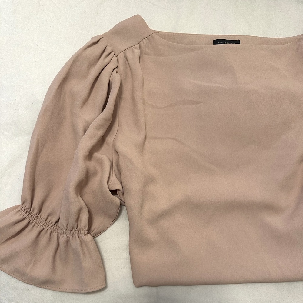 Blush Ann Taylor blouse